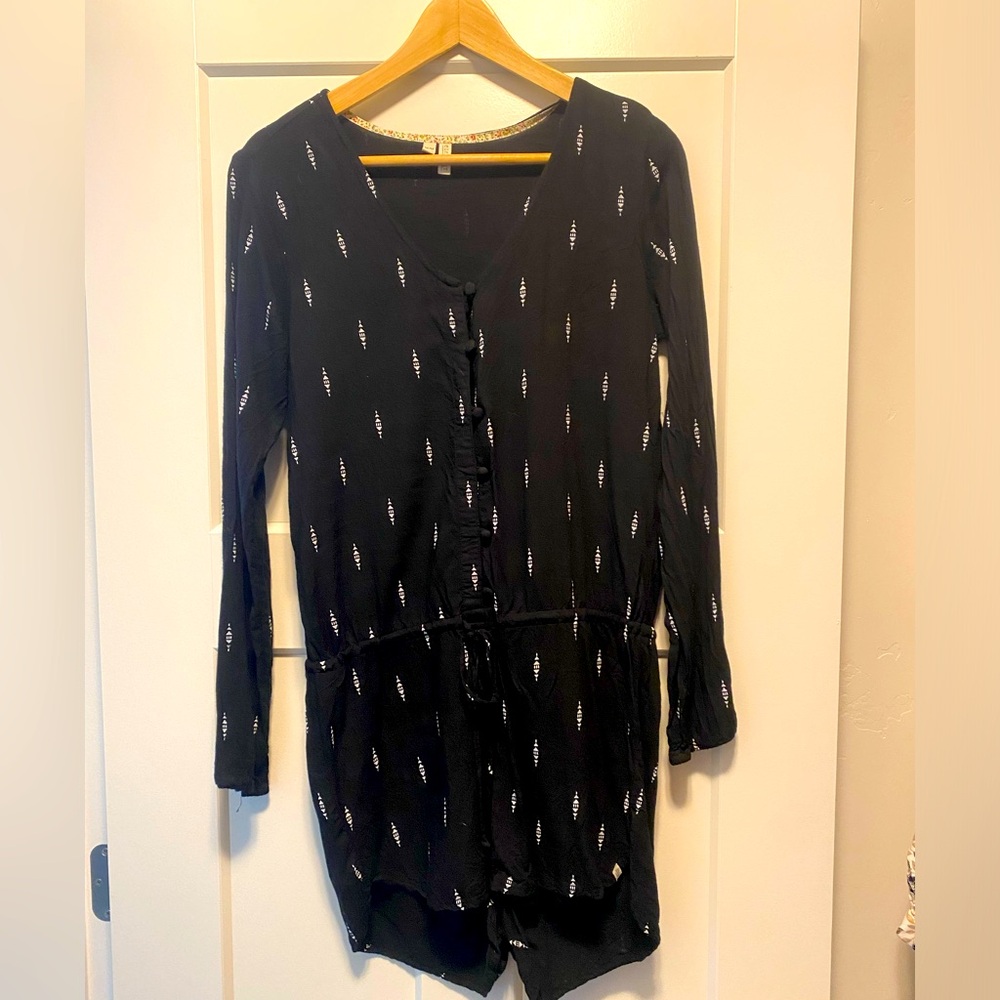 Element long-sleeve romper / jumpsuit; size medium